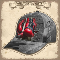 Thumbnail for Vintage Boxing Gloves Custom Hats for Men & Women 3D Prints Personalized Baseball Caps