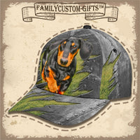 Thumbnail for Dachshund Dog Custom Hats for Men & Women 3D Prints Personalized Baseball Caps