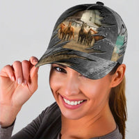 Thumbnail for Galloping Horse Custom Hats for Men & Women 3D Prints Personalized Baseball Caps