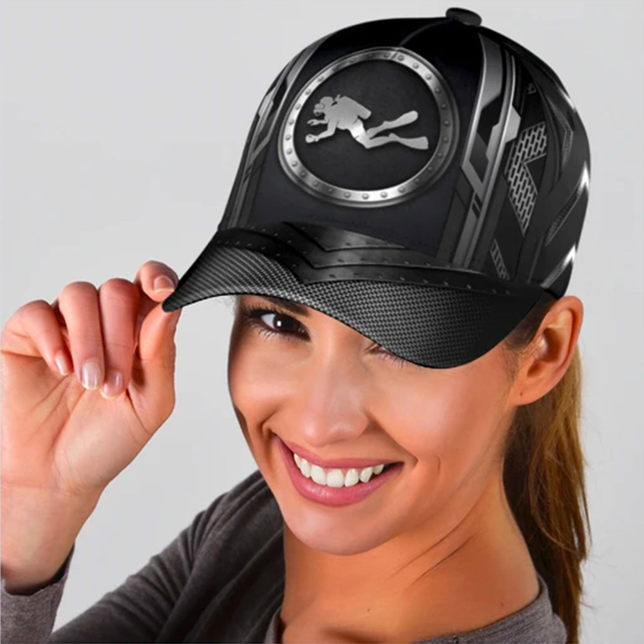 Scuba Diving Custom Hats for Men & Women 3D Prints | Family Custom