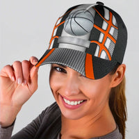 Thumbnail for Basketball Custom Hats for Men & Women 3D Prints Personalized Baseball Caps