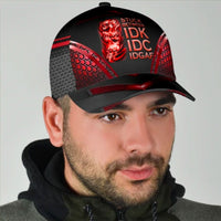 Thumbnail for Skull Stuck Between IDK IDC and IDGAF Custom Hats for Men & Women 3D Prints Personalized Baseball Caps
