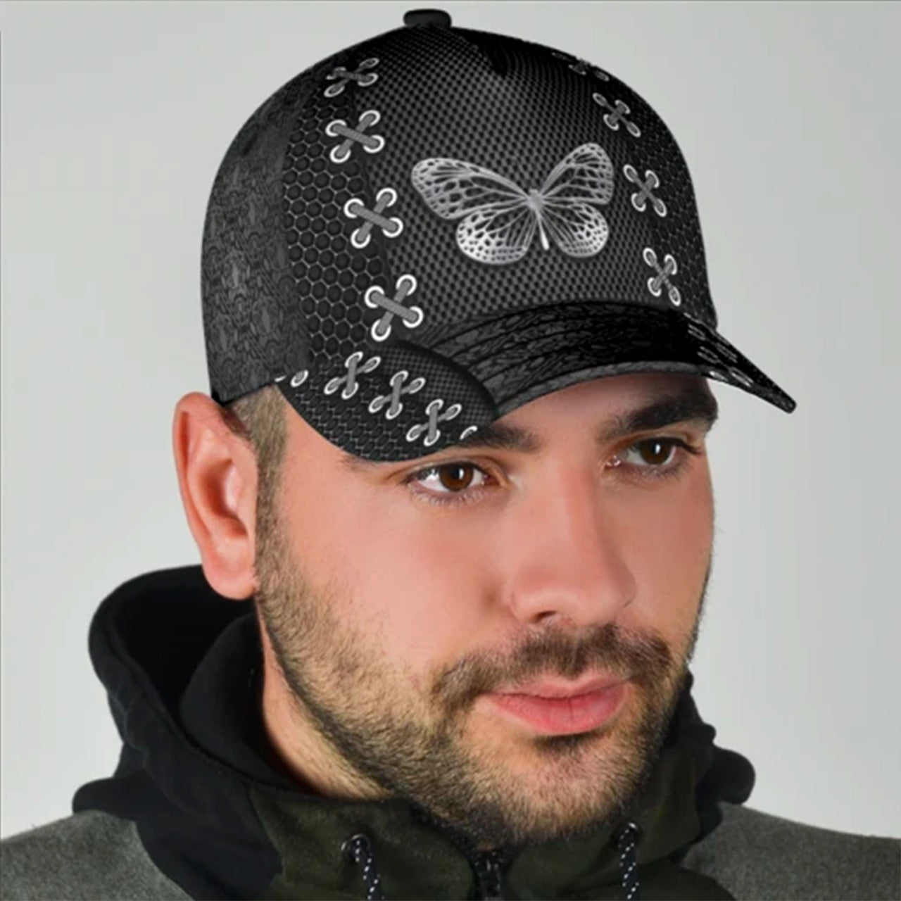 Butterfly Custom Hats for Men & Women 3D Prints Personalized Baseball Caps