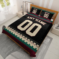 Thumbnail for Custom Quilt Sets Arizona Jersey Personalized Ice hockey Premium Quilt Bedding for Men Women