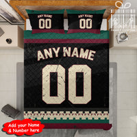 Thumbnail for Custom Quilt Sets Arizona Jersey Personalized Ice hockey Premium Quilt Bedding for Men Women