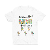 Thumbnail for Personalized Mimi And Grandkids Names Best Mimi Ever Flower Shirt Gift For Mimi Grandma Mother Day