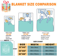Thumbnail for Custom Blanket Personalized Blanket Delta Sigma Theta Blanket - Gift for Girl - Fleece Blanket