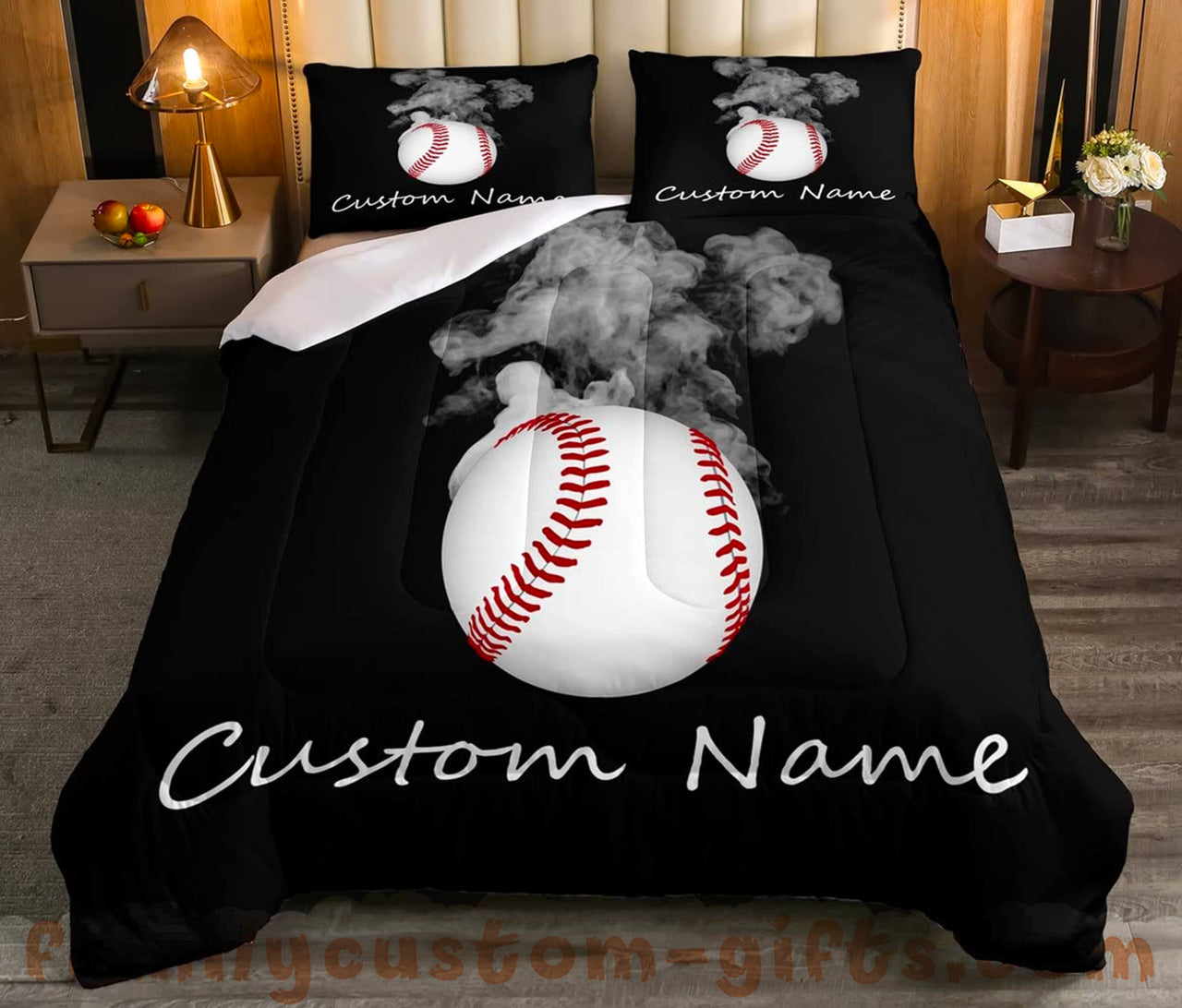 Custom Quilt Sets Baseball Premium Quilt Bedding for Boys Girls Men Women