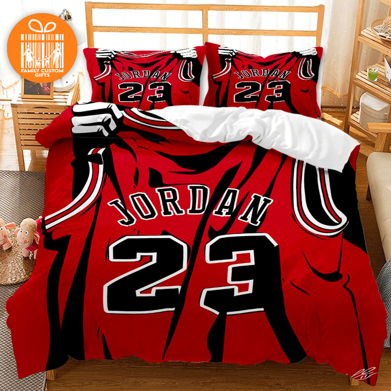 Custom Quilt Sets for Kids Teens Adult Basketball Personalized Quilt Bedding