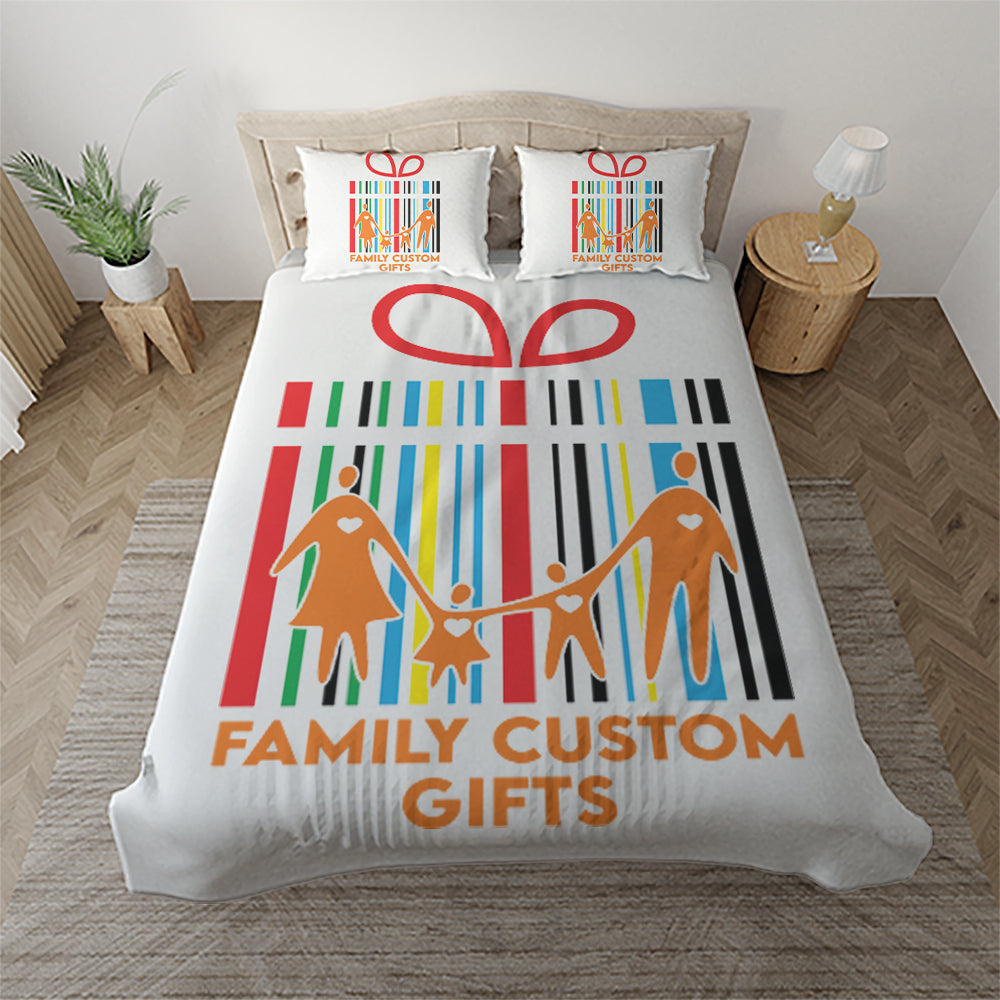 Comforter LGBT Gay Pride Love Is Love Custom Bedding Set for Kids Teens Adult Personalized Premium Bed Set