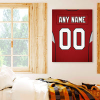 Thumbnail for Arizona Jersey Custom Canvas Print Wall Art for Boy Girl Men Women Football Personalized Canvas Art