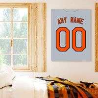 Thumbnail for Baltimore Jersey Custom Canvas Print Wall Art for Boy Girl Men Women Baseball Personalized Canvas Art