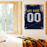 Thumbnail for Denver Nuggets Jersey Custom Canvas Print Wall Art for Boy Girl Men Women Basketball Personalized Canvas Art