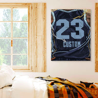 Thumbnail for Memphis Tigers Jersey Custom Canvas Print Wall Art for Boy Girl Men Women Basketball Personalized Canvas Art