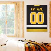 Thumbnail for Pittsburgh Jersey Custom Canvas Print Wall Art for Boy Girl Men Women Hockey Personalized Canvas Art