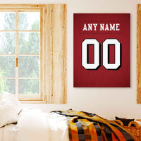 Thumbnail for San Francisco Jersey Custom Canvas Print Wall Art for Boy Girl Men Women Football Personalized Canvas Art