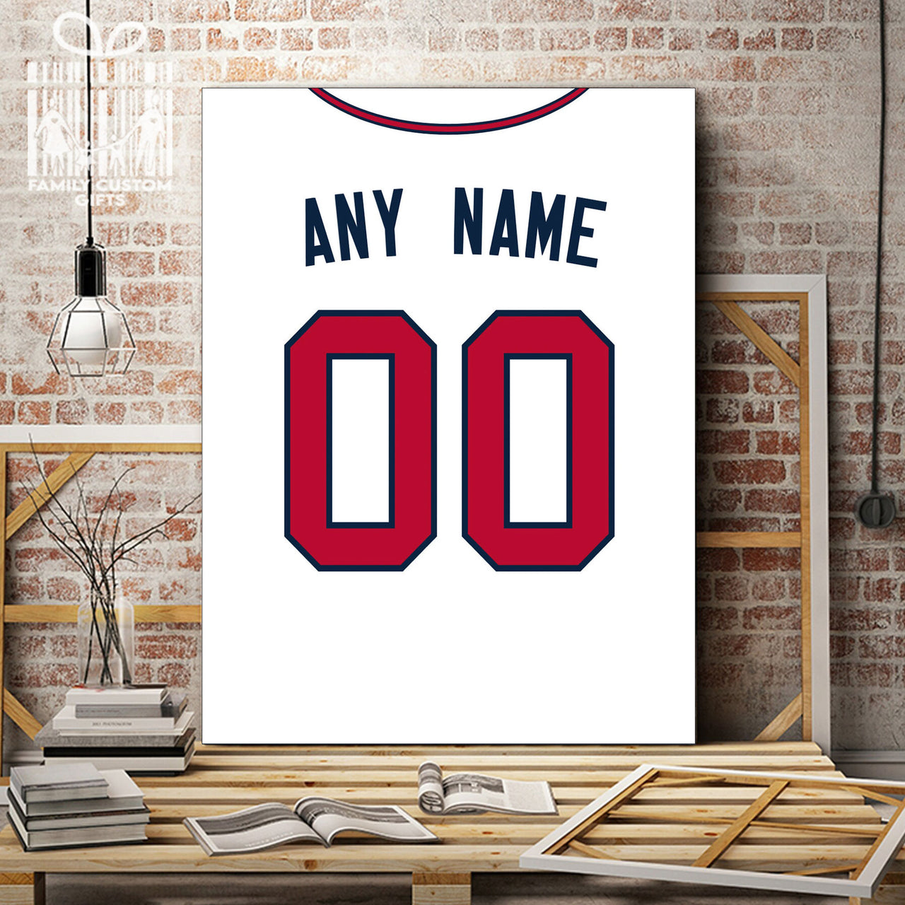Atlanta Braves Jersey MLB Personalized Jersey Custom Name and 