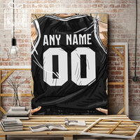 Thumbnail for Brooklyn Nets Jersey Custom Canvas Print Wall Art for Boy Girl Men Women Basketball Personalized Canvas Art