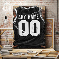 Thumbnail for Brooklyn Nets Jersey Custom Canvas Print Wall Art for Boy Girl Men Women Basketball Personalized Canvas Art