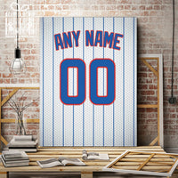 Thumbnail for Chicago Jersey Custom Canvas Print Wall Art for Boy Girl Men Women Baseball Personalized Canvas Art