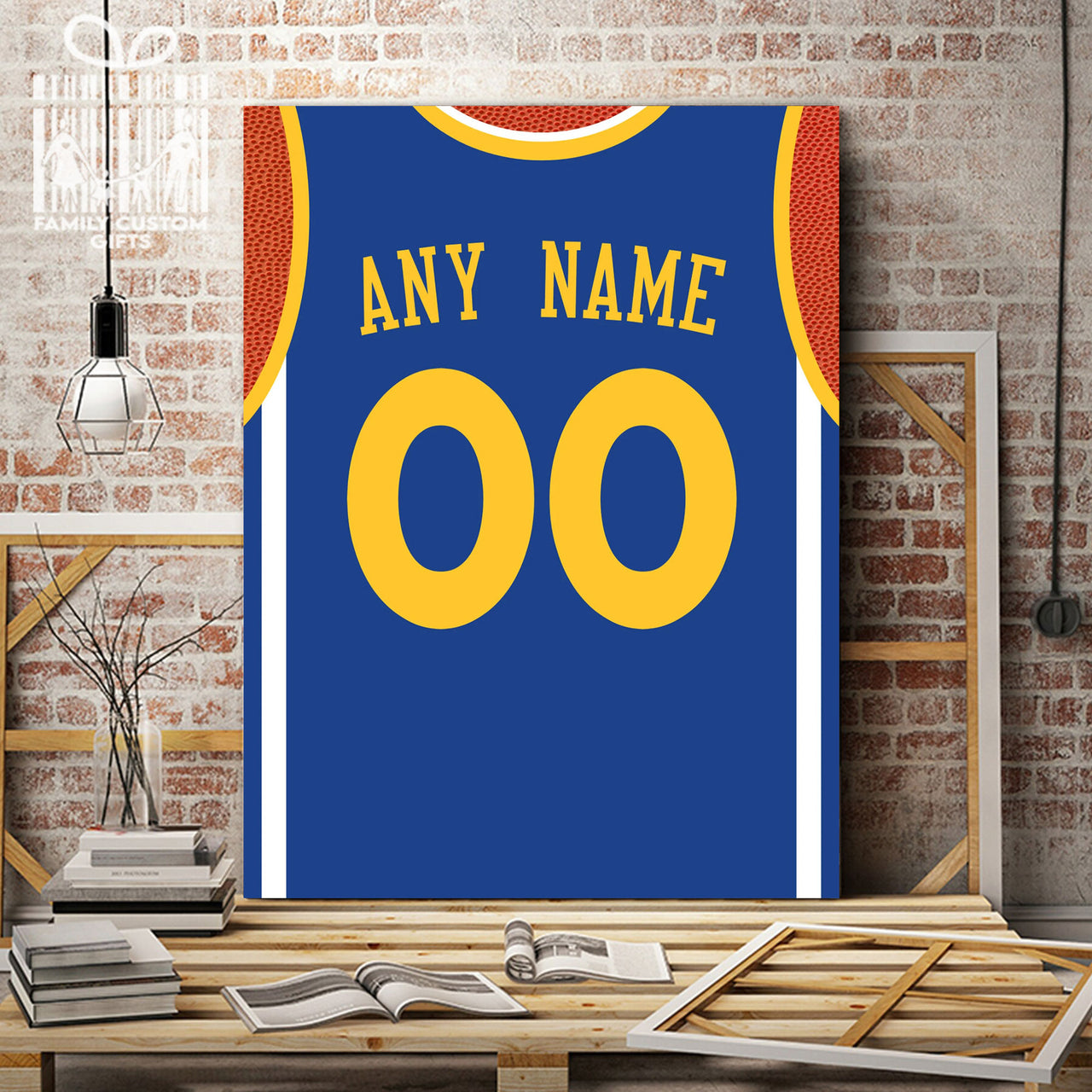 Golden State Warriors Jersey Customizable Name and Number 