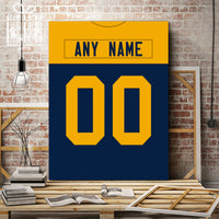 Thumbnail for Green Bay Jersey Custom Canvas Print Wall Art for Boy Girl Men Women Football Personalized Canvas Art