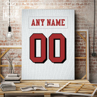 Thumbnail for San Francisco Jersey Custom Canvas Print Wall Art for Boy Girl Men Women Football Personalized Canvas Art