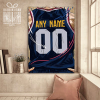 Thumbnail for Denver Pioneers Jersey Custom Canvas Print Wall Art for Boy Girl Men Women Basketball Personalized Canvas Art