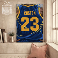 Thumbnail for San Francisco Dons Jersey Custom Canvas Print Wall Art for Boy Girl Men Women Basketball Personalized Canvas Art