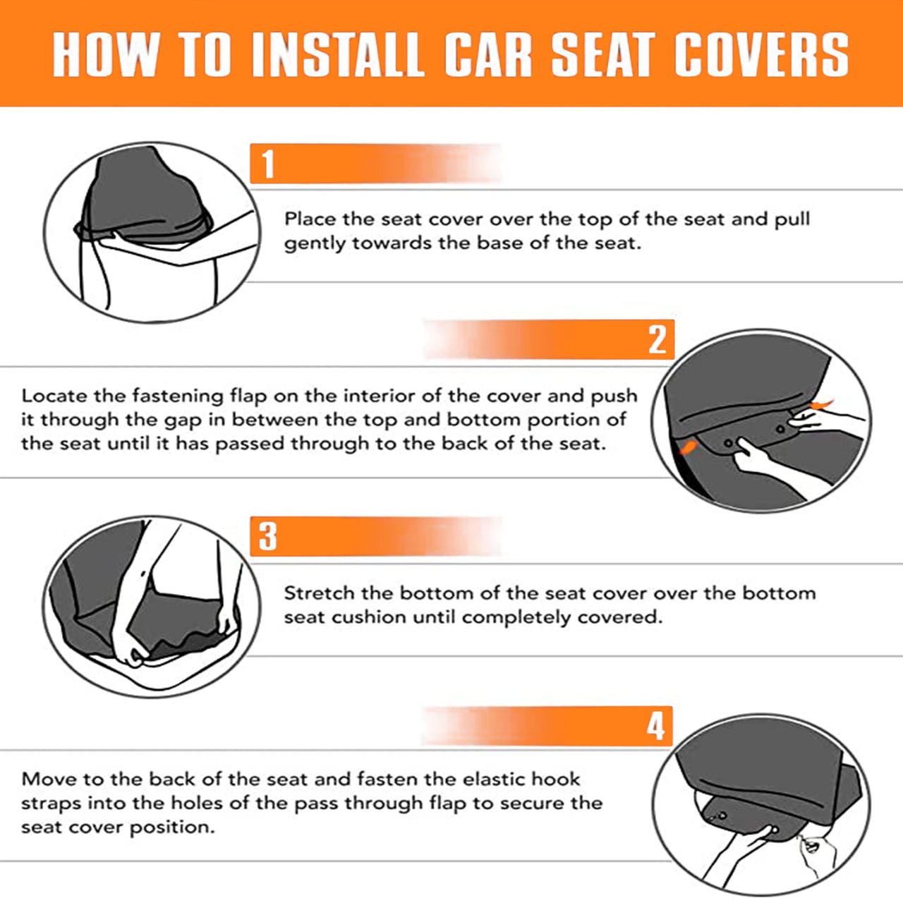 Custom Car Seat Cover for Girls Happy Birthday in July Girl Leather Seat Covers for Cars