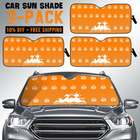 Thumbnail for Custom Windshield Sun Shade for Car Cute Yorkie Terrier Driver Car Sun Shade - Car Accessory
