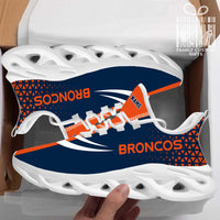 Thumbnail for Denver Broncos Custom Personalized Max Soul Sneakers Running Sport Shoes for Men Women