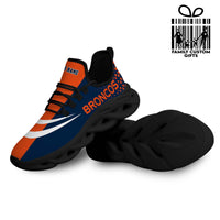 Thumbnail for Denver Broncos Custom Personalized Max Soul Sneakers Running Sport Shoes for Men Women