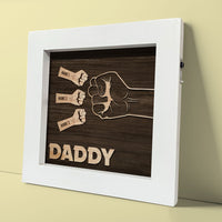Thumbnail for Custom First Fathers Day Gift Ideas Plaques Frame With Led Personalized Fathers Day Gifts - Gifts for New Dads