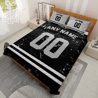 Thumbnail for Custom Quilt Sets Las Vegas Jersey Personalized Football Premium Quilt Bedding for Men Women