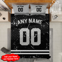 Thumbnail for Custom Quilt Sets Las Vegas Jersey Personalized Football Premium Quilt Bedding for Men Women