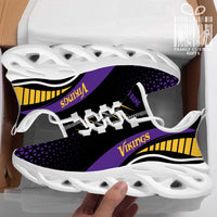 Thumbnail for Minnesota Vikings Custom Personalized Max Soul Sneakers Running Sport Shoes for Men Women