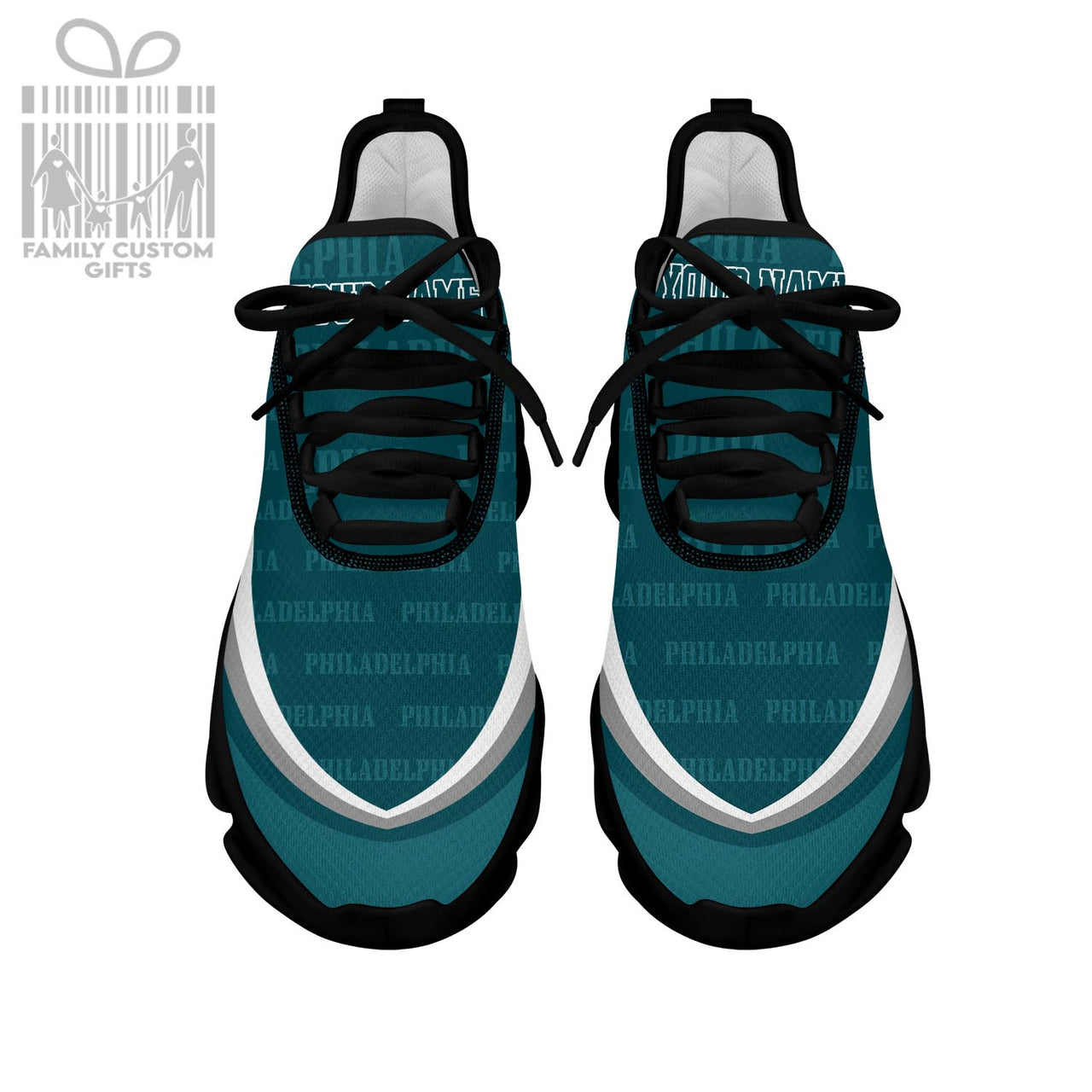 Philadelphia Eagles Personalized NFL Max Soul Shoes Style Gift