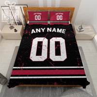 Thumbnail for Custom Quilt Sets Arizona Jersey Personalized Football Premium Quilt Bedding for Men Women