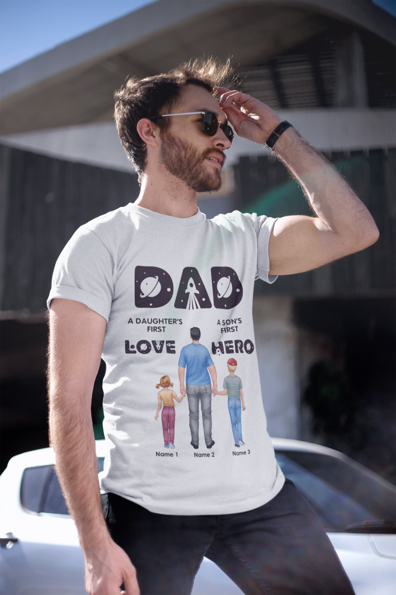 Soon To Be Daddy T-Shirt Gift For New Dad - Personalized Gifts