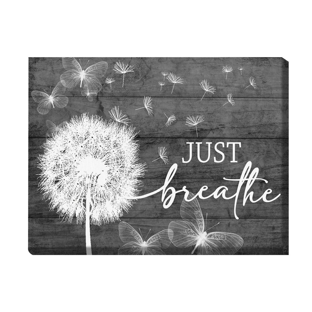 Custom Poster Prints Wall Art Just Breathe Personalized Gifts Wall Decor - Gift for Family
