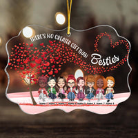 Thumbnail for There's No Greater Gift Than Besties Personalized Custom Name Acrylic Ornaments - Christmas Gift