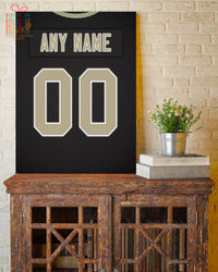 Thumbnail for New Orleans Jersey Custom Canvas Print Wall Art for Boy Girl Men Women Football Personalized Canvas Art