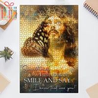 Thumbnail for Custom Jigsaw Puzzle for Kids Adults Jesus Christ I Know That Was You God! Thank You! Personalized Puzzle
