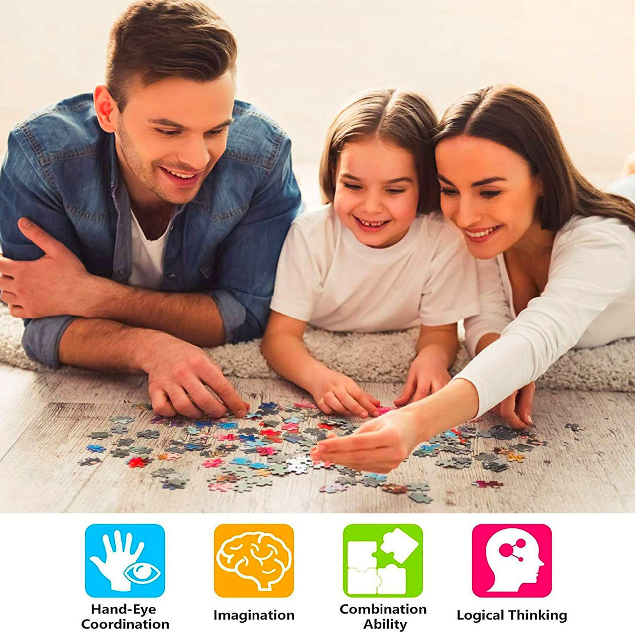 Custom Jigsaw Puzzle for Adults I Want to Hold Your Hand at 80 and Say Let's Go Camping Personalized Puzzle