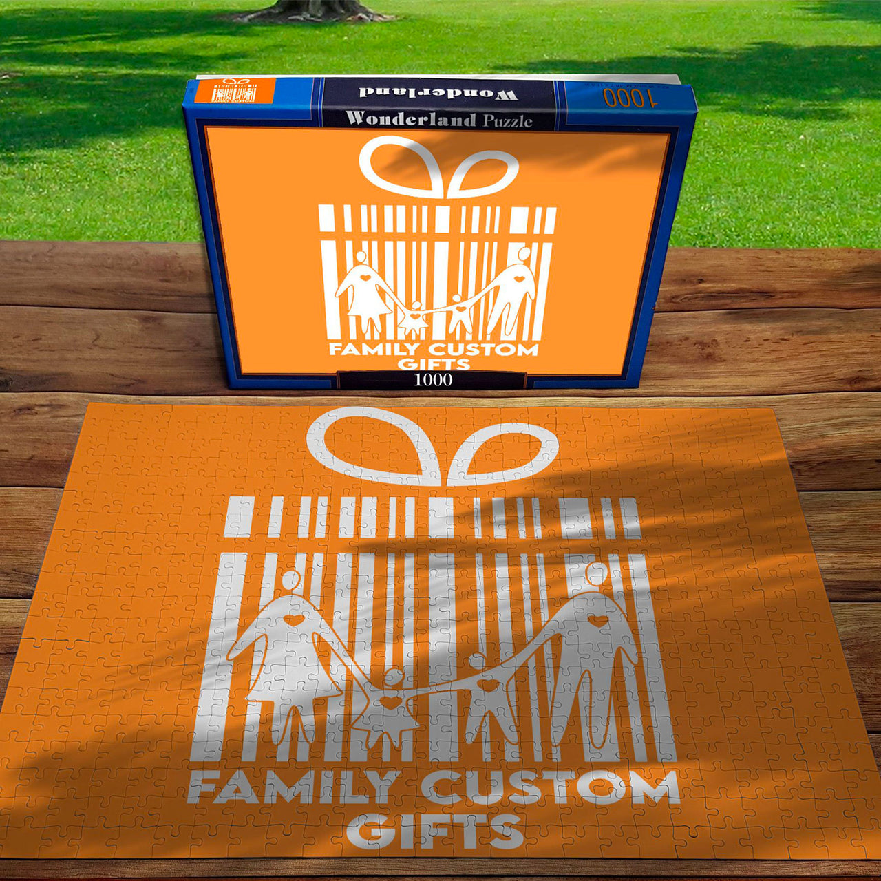 Custom Jigsaw Puzzle for Adults I Want to Hold Your Hand at 80 and Say Let's Go Camping Personalized Puzzle