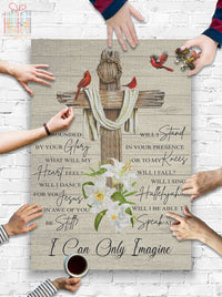 Thumbnail for Custom Jigsaw Puzzle for Kids Adults Cardinal I Can Only Imagine Personalized Puzzle