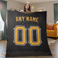 Thumbnail for Custom Premium Quilt Blanket Pittsburgh Jersey Baseball Personalized Quilt Gifts for Her & Him