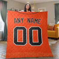 Thumbnail for Custom Premium Quilt Blanket San Francisco Jersey Baseball Personalized Quilt Gifts for Her & Him