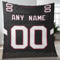 Thumbnail for Custom Premium Quilt Blanket Arizona Jersey American Football Personalized Quilt Gifts for Her & Him